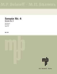 Scriabin, Alexander Nikolayevich: Sonata No 4 op. 30