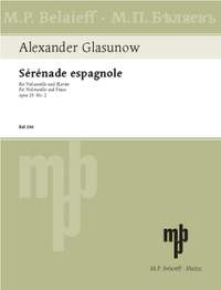 Glazunov, Alexander: Sérénade espagnole op. 20/2