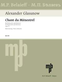 Glazunov, Alexander: Chant du Ménestrel op. 71