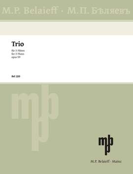 Tcherepnin, Alexander: Trio op. 59