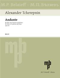 Tcherepnin, Alexander: Andante op. 64