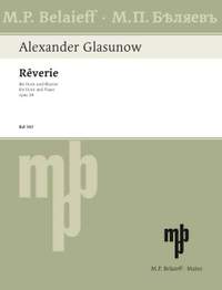 Glazunov, Alexander: Rêverie Db Major op. 24