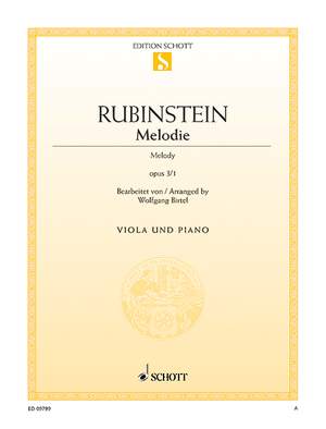 Rubinstejn, Grigorjewitsch: Melody op. 3/1
