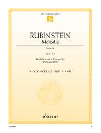 Rubinstejn, Grigorjewitsch: Melody op. 3/1