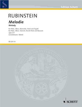 Rubinstejn, Grigorjewitsch: Melody op. 3/1