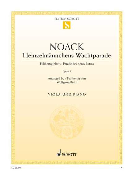 Noack, Kurt: Flibbertigibbets op. 5