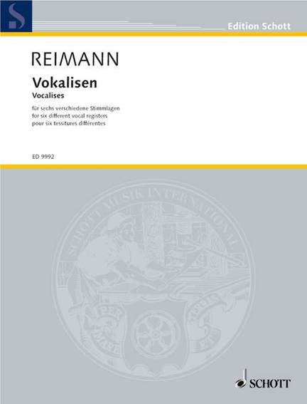 Reimann, Aribert: Vocalises