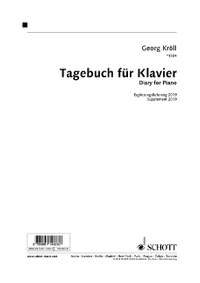 Kroell, Georg: Diary for Piano