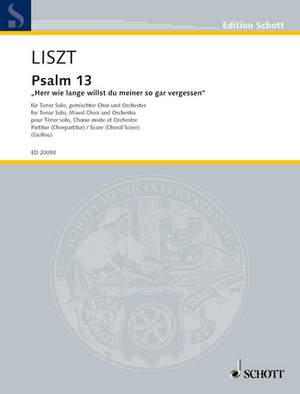 Liszt, Franz: Psalm 13