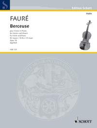 Fauré, Gabriel: Berceuse op. 16