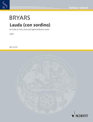 Bryars, Richard Gavin: Lauda (con Sordino)
