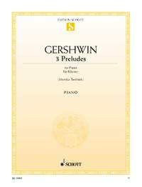 Gershwin, George: 3 Preludes