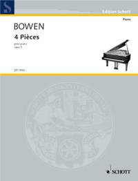 Bowen, York: 4 Pieces op. 3
