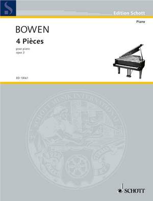 Bowen, York: 4 Pieces op. 3