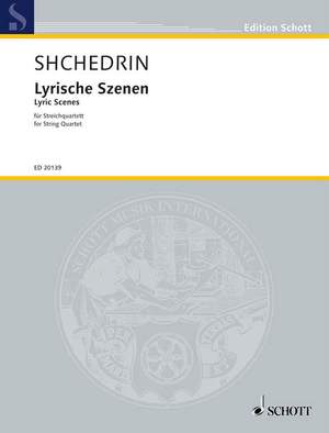 Shchedrin, Rodion: Lyric Scenes
