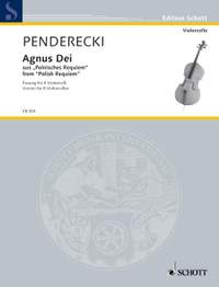 Penderecki, Krzysztof: Agnus Dei