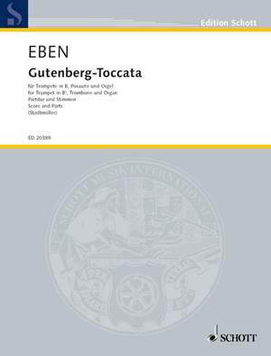 Eben, Petr: Gutenberg-Toccata