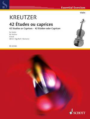 Kreutzer, Rodolphe: 42 Studies or Caprices