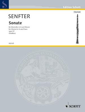 Senfter, Johanna: Sonata A major op. 57
