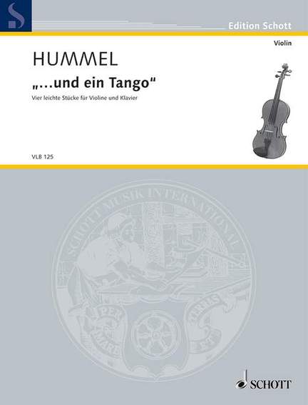 Hummel, Bertold: "... und ein Tango"
