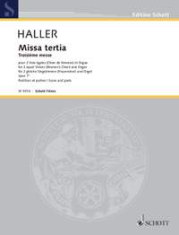 Haller, Michael: Missa tertia op. 7A