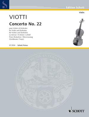 Viotti, Giovanni Battista: Concerto n°22 A minor