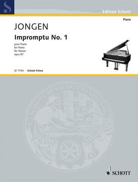 Jongen, Joseph: Impromptu No. 1 op. 87