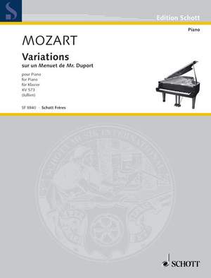 Mozart, Wolfgang Amadeus: Variations KV 573