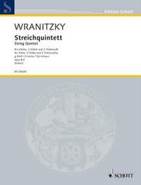 Vranitzky, Anton: String Quintet G minor op. 8/2