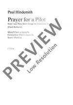 Hindemith, Paul: Prayer for a Pilot Product Image
