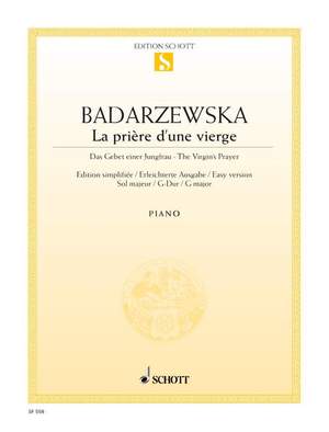 Badarzewska, Tekla: The Virgin's Prayer G major