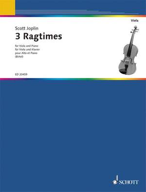 Joplin, Scott: 3 Ragtimes