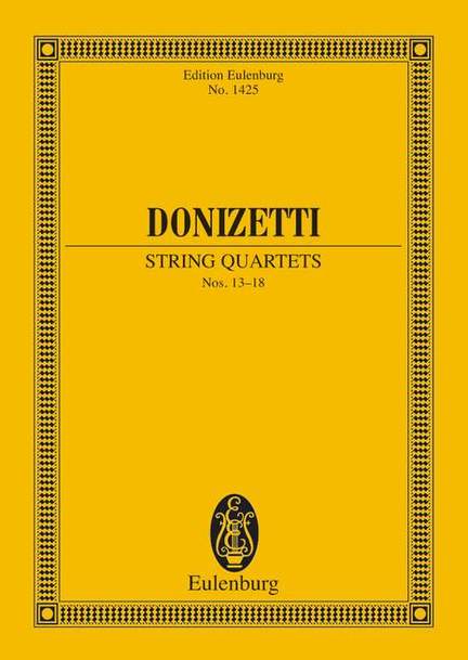 Donizetti, Gaetano: String Quartets