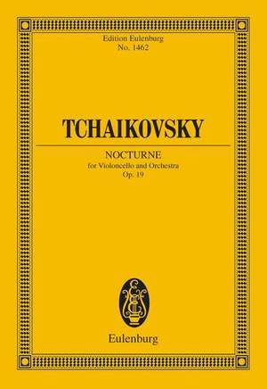 Tchaikovsky, Peter Iljitsch: Nocturne op. 19 CW 349