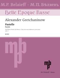 Gretchaninow, Alexandr: Pastels op. 3