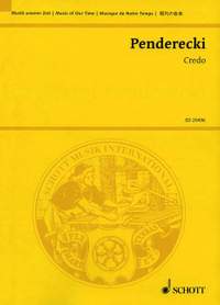 Penderecki, Krzysztof: Credo