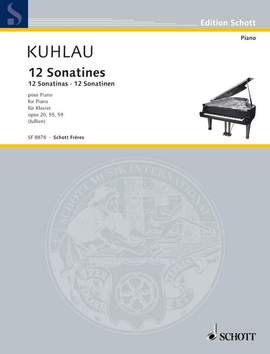 Kuhlau, Friedrich: 12 Sonatinas (op. 20, 55, 59)