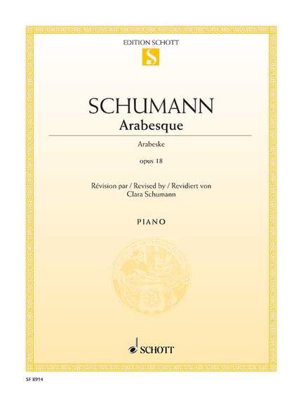 Schumann, Robert: Arabesque op. 18