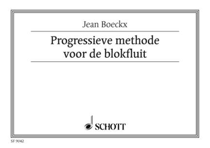 Boeckx, Jean: Progressieve methode