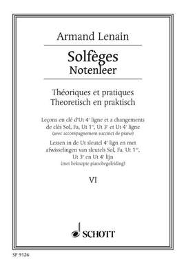 Lenain, Armand: Solfèges