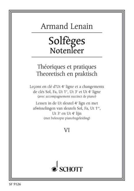 Lenain, Armand: Solfèges