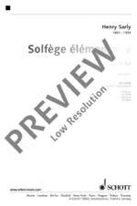 Sarly, Henry: Solfège élémentaire Product Image