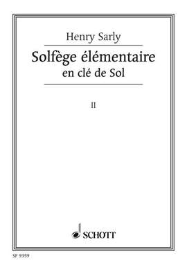 Sarly, Henry: Solfège élémentaire