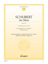 Schubert, Franz: Ave Maria op. 52/6