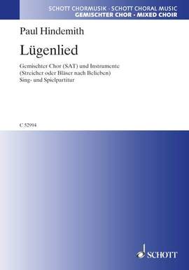 Hindemith, Paul: Lügenlied