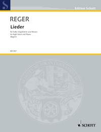 Reger, Max: Lieder