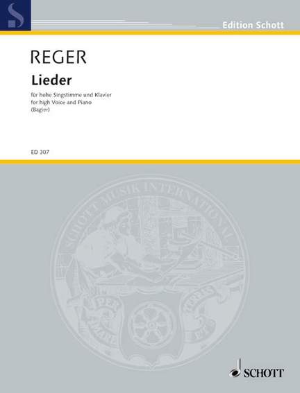 Reger, Max: Lieder