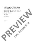 Theodorakis, Mikis: String Quartet No. 1 Product Image