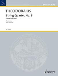 Theodorakis, Mikis: String Quartet No. 3