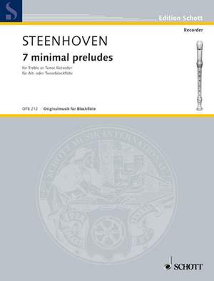 Steenhoven, Karel van: 7 minimal preludes